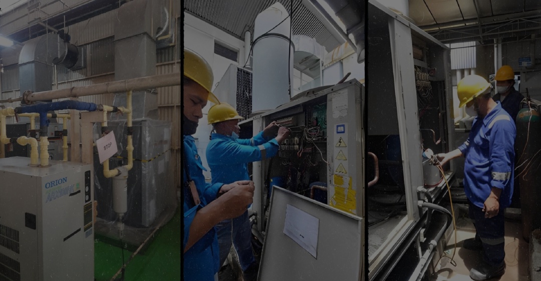 Sistem Compressor & Air Dryer