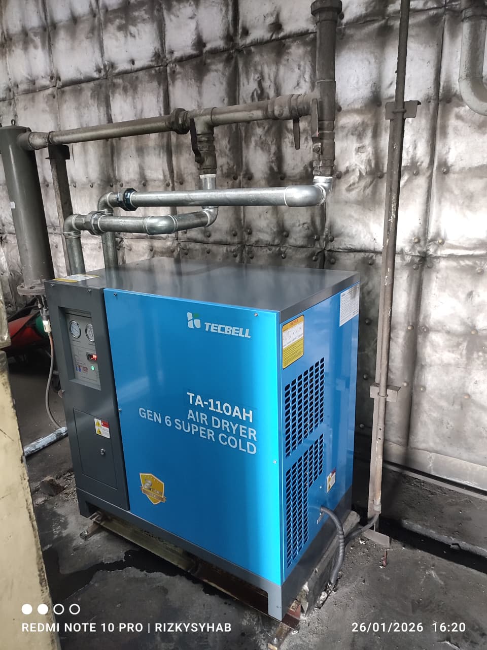 Instalasi Air Dryer